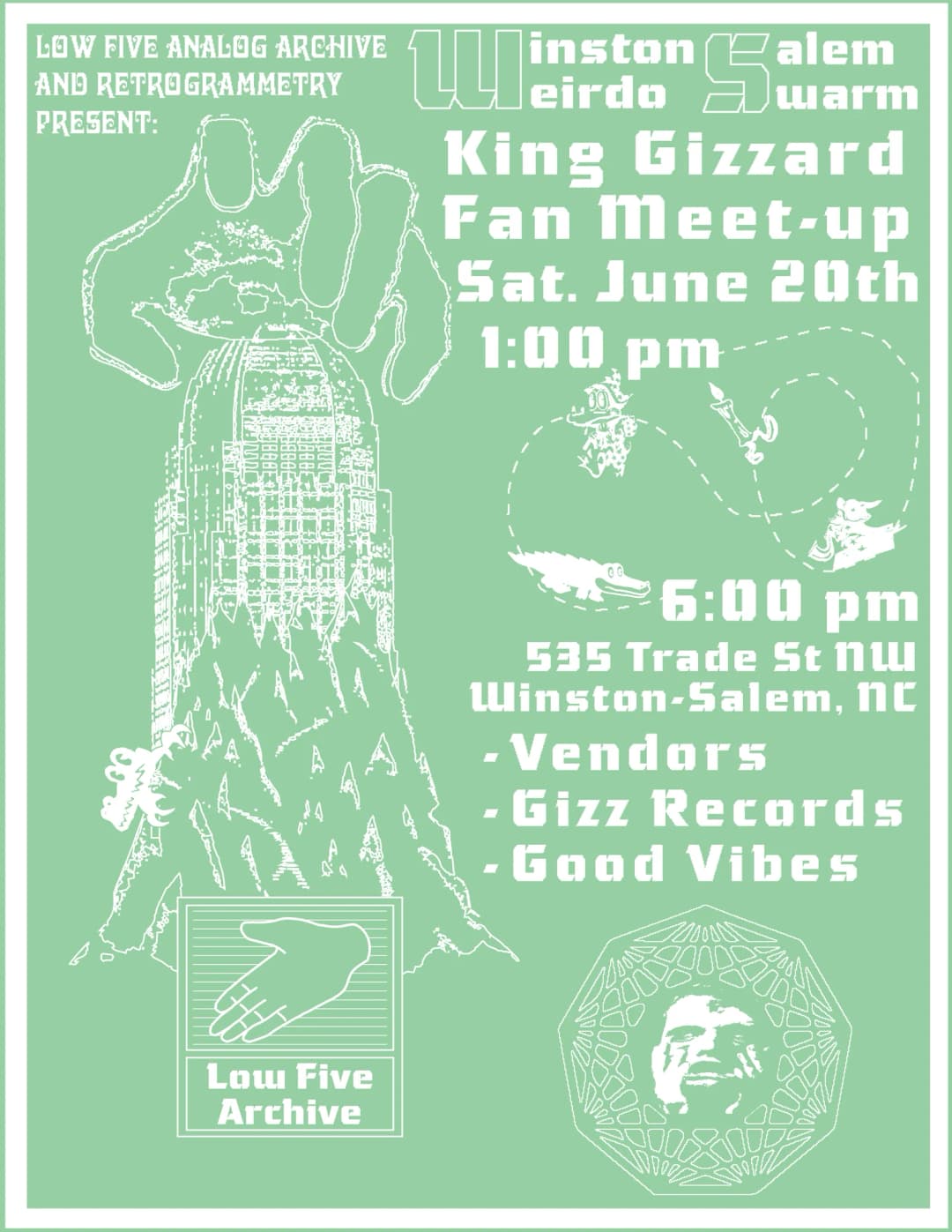 Winston-Salem Weirdo Swarm Meet-up