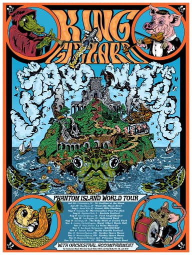 Bootleg poster for TD Pavilion at the Mann on 2025-07-28T04:00:00.000Z